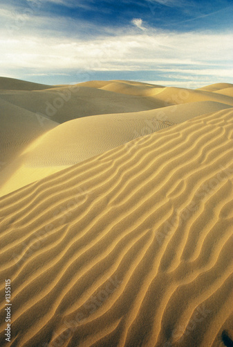 Slika na platnu sand dunes near el centro, california,