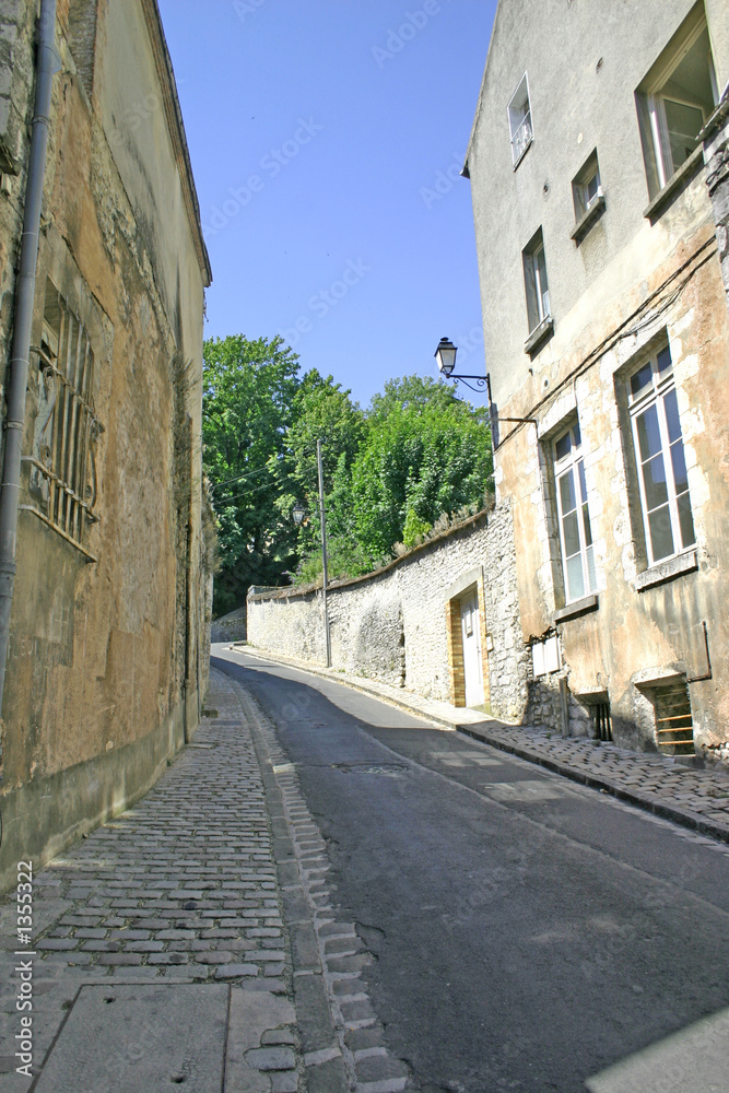 ancient town in champagne