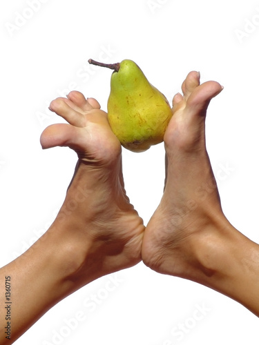 feet & pear