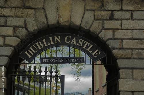 view of dublin: dublin castle