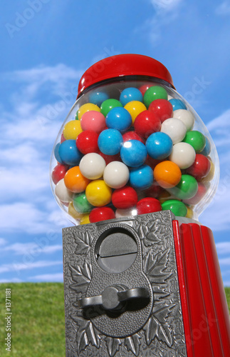 Obraz na plátně gumball machine