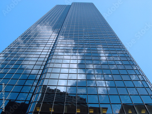 downtown boston clouds