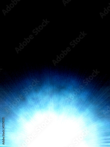 cosmic blue explosion