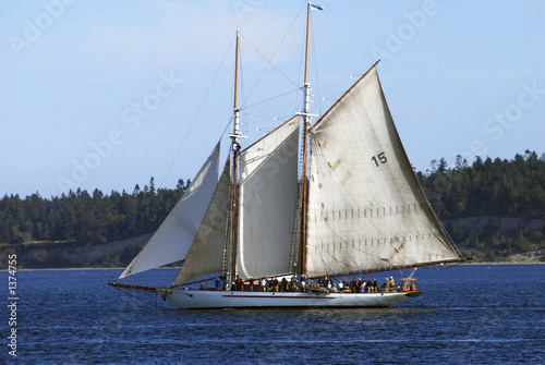 the adventuress gaff topsail two-masted schooner photo