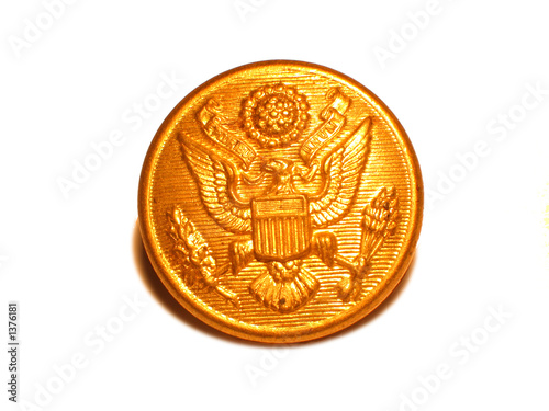 bouton d'uniforme us army