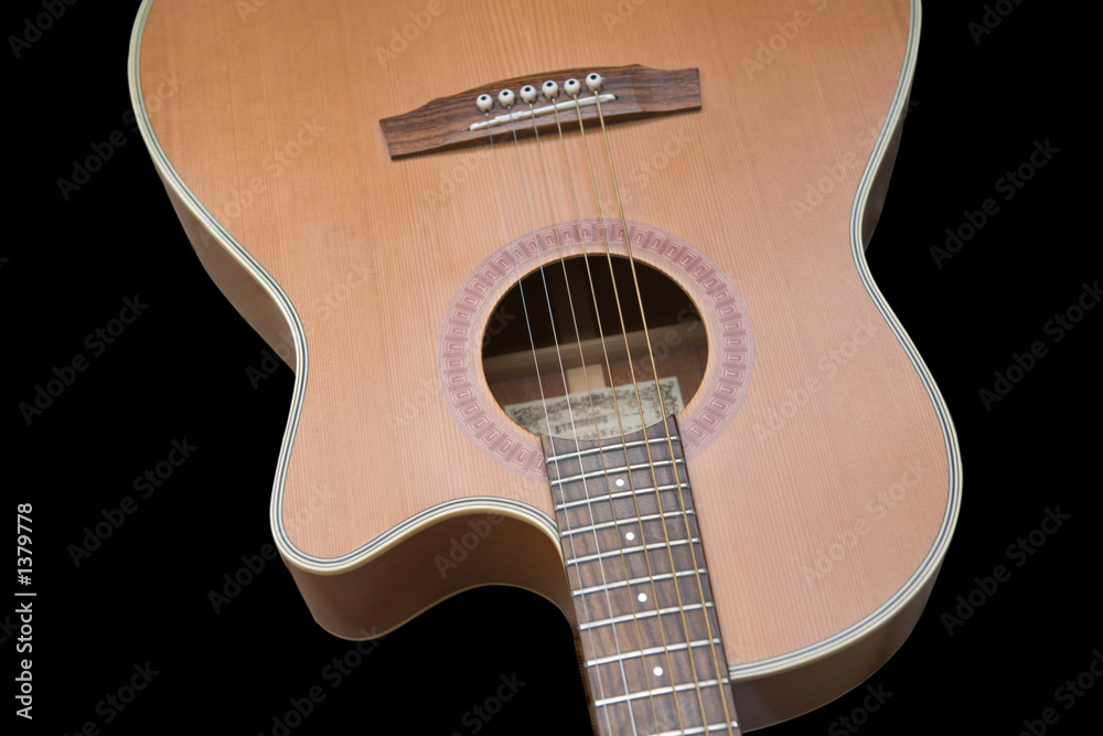 Obraz premium acoustic guitar