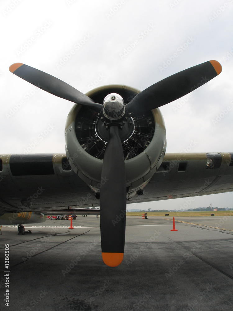 Obraz premium b-17 propeller