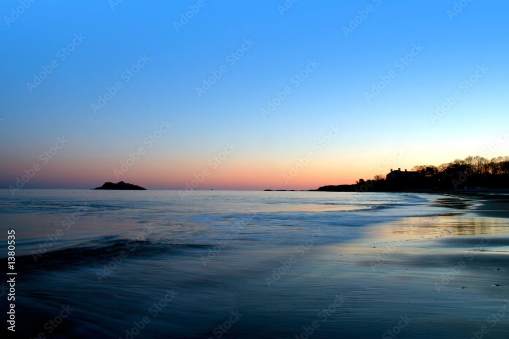 singing beach sunset