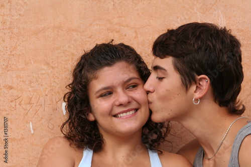 innocent kiss