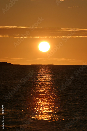 soleil de minuit photo