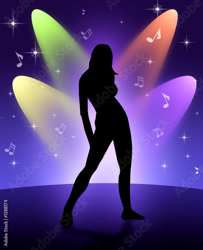 dancing girl photo