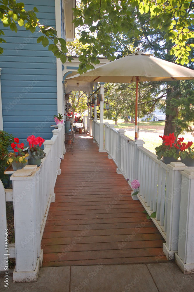 Naklejka premium front entryway