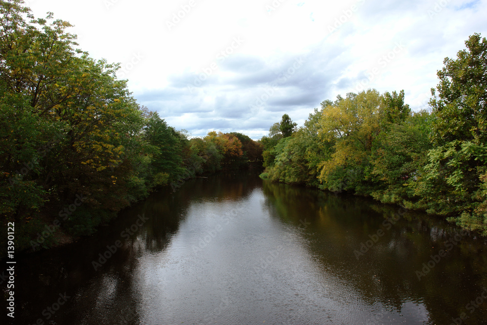view of the charles river in watertown massachusetts