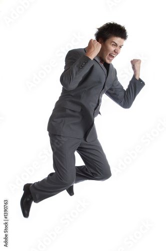 business man jumps (the series)