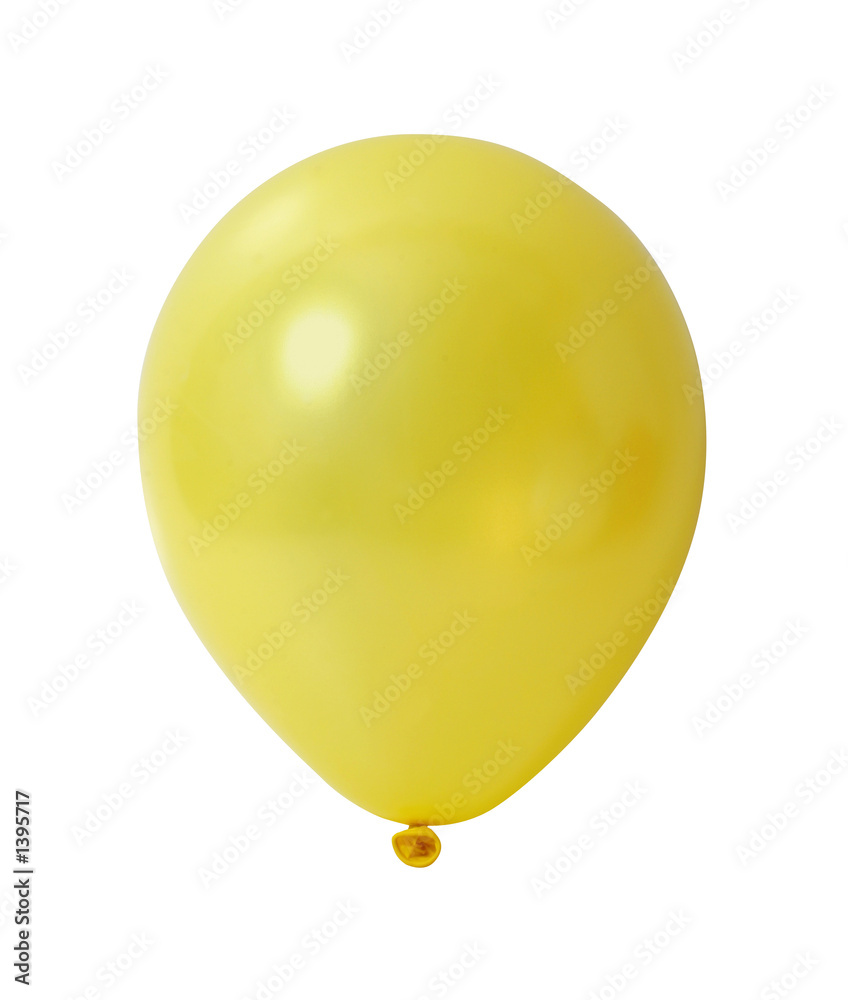 yellow balloon with path yellow balloon with path