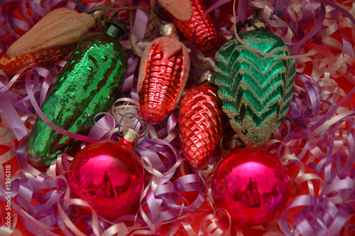 various christmas decorations