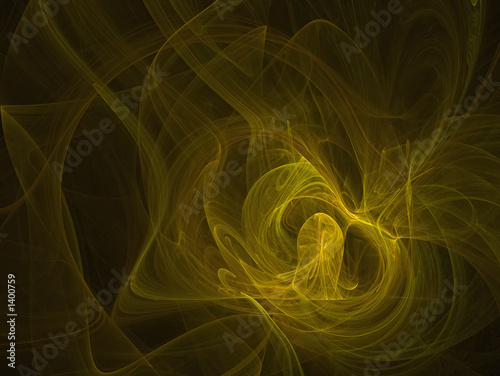 swirling gold