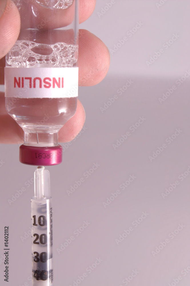 insulin vial and syringe Stock Photo Adobe Stock