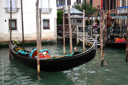 gondola at dock
