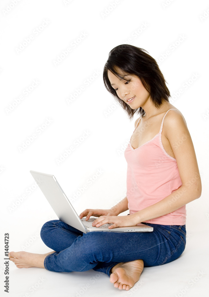girl with laptop girl with laptop