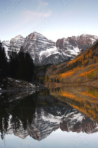 maroonbells in autumn