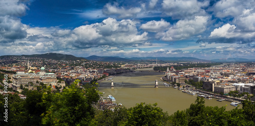 panorama of budapest