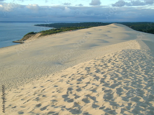 dune du pyla à son sommet