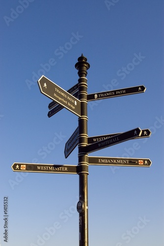 a signpost with choises