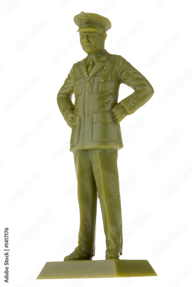 plastic military commander