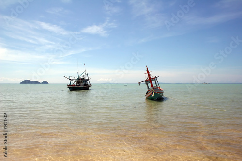 fishing boats - thailand photo