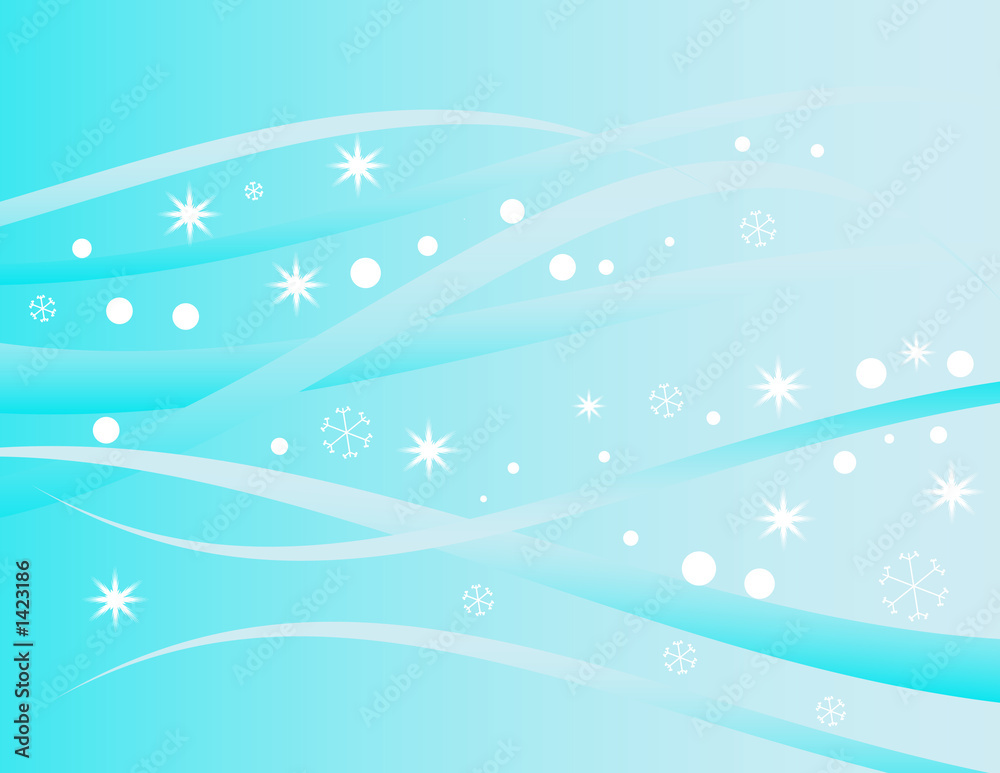 abstract winter design