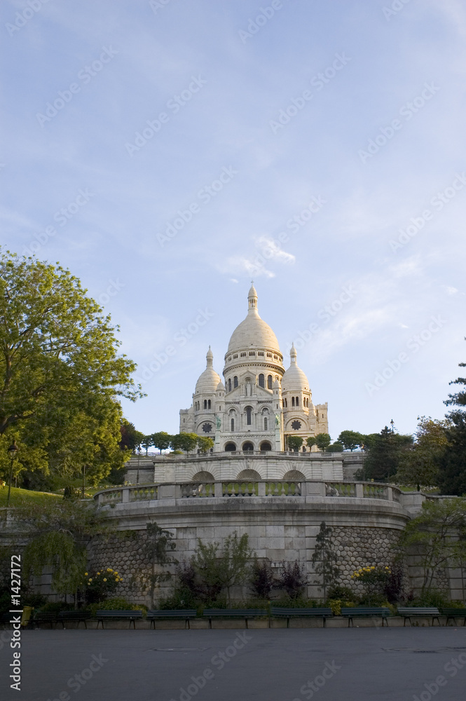 basilica of sacre coeur, paris