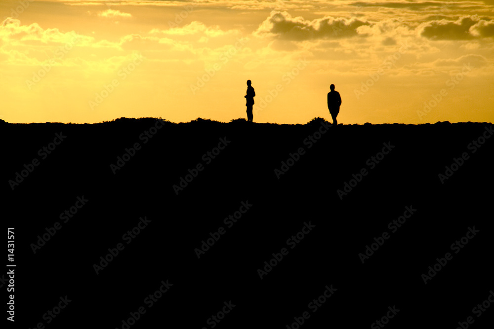 durante el atardecer durante el atardecer