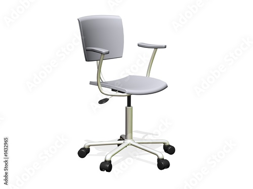 gray office chair © Ericus