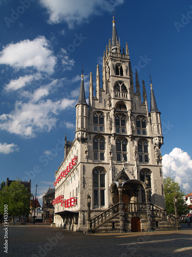 Fotografie ayuntamiento de gouda, holanda