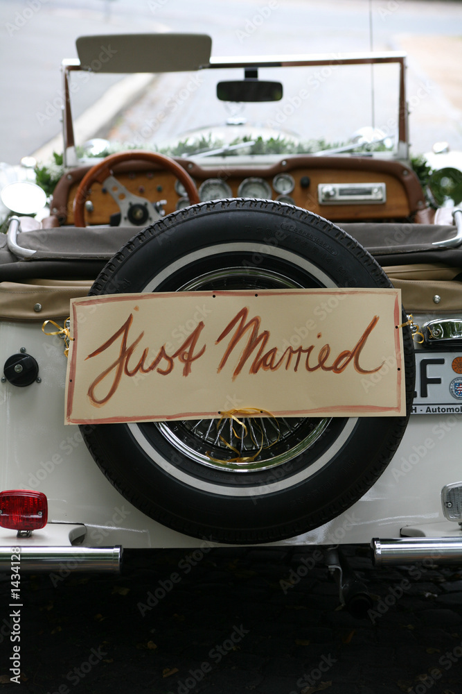 just married