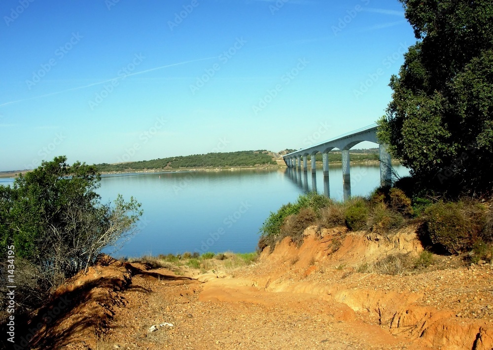 landscape with bridge