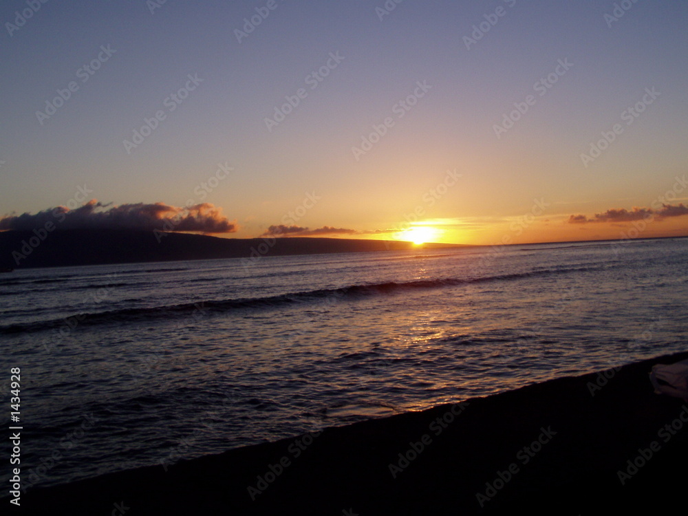 sunrise, maui, hawaii