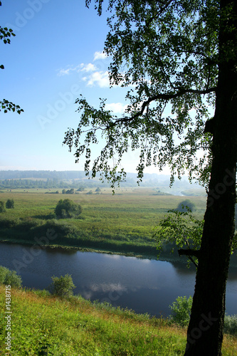 river (manor trigorskoe) photo