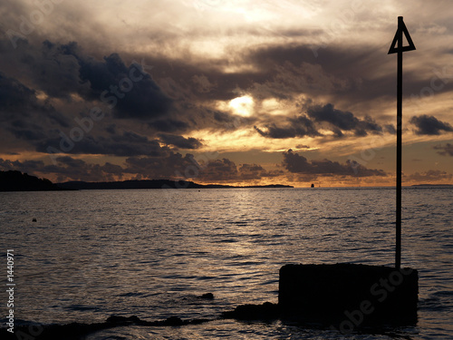 sunset at colwell bay
