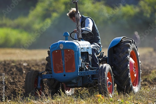 vintage tractor