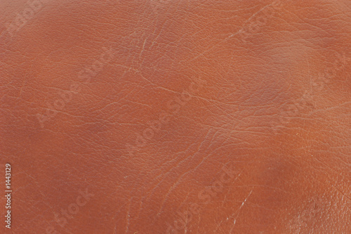 red shiny leather