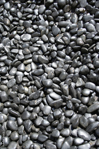 black pebbles background