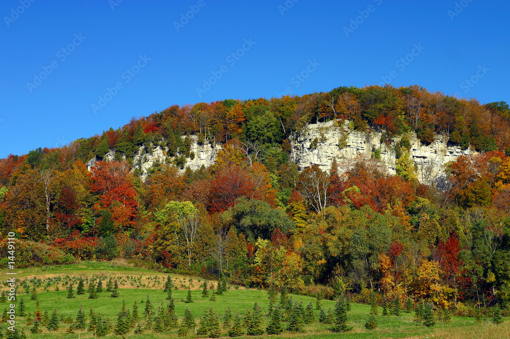 autumn at the rock