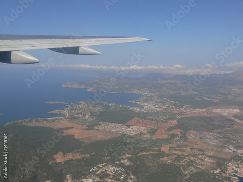 mallorca from the air