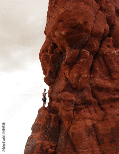 rock climbing