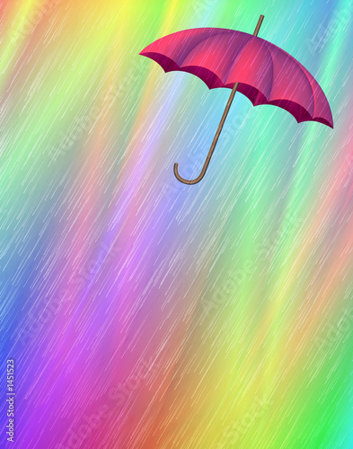 rain & umbrella