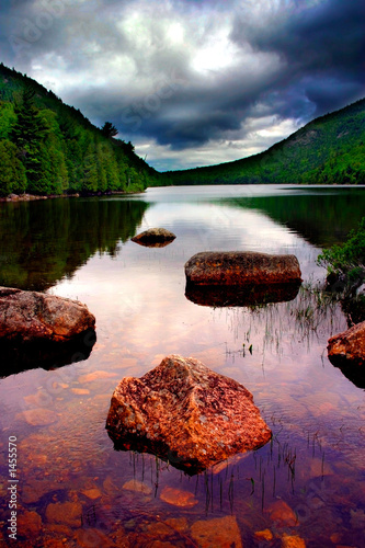 jordan pond, acadia national park photo