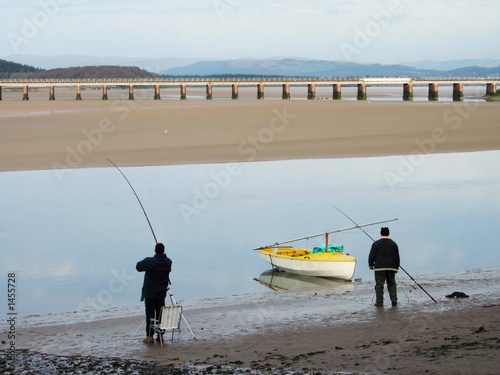 fishing at arnside photo