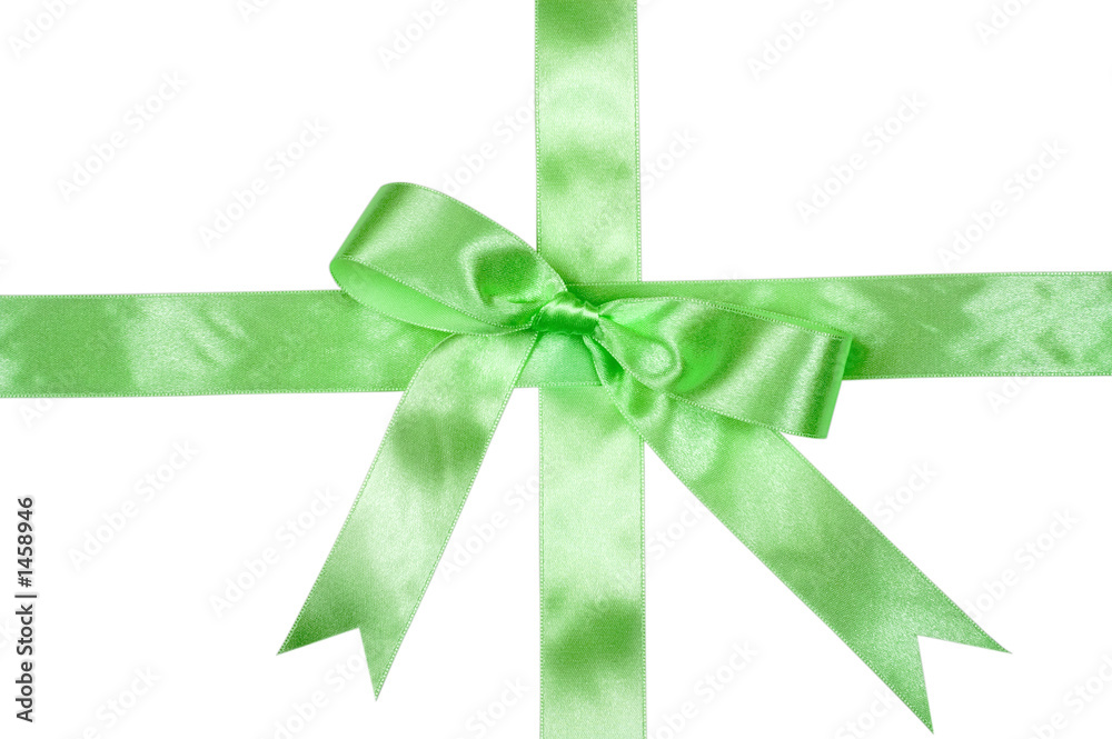 green bow